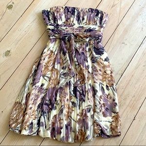 BCBG Max Azria Dress in Abstract Floral Print